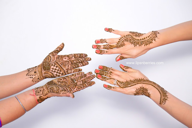 Indian henna ceremony