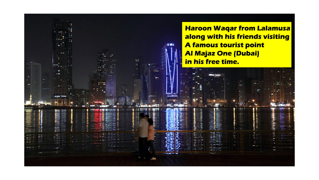 WATCH VIDEO: A famous tourist point Al Majaz One (Dubai) Night view