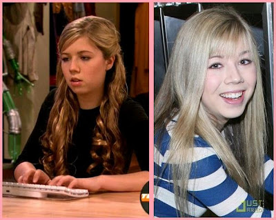 The photo on the right shows iCarly star Jennette McCurdy out for some 