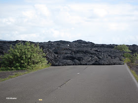 lava blocking road