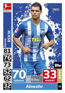 Match Attax Bundesliga 2018-2019 Hertha BSC Set