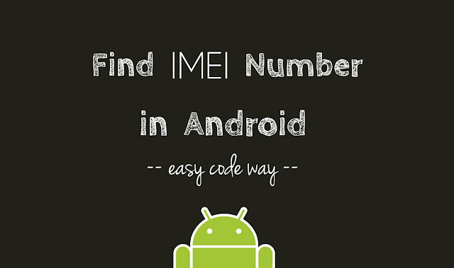 Find IMEI number in Android