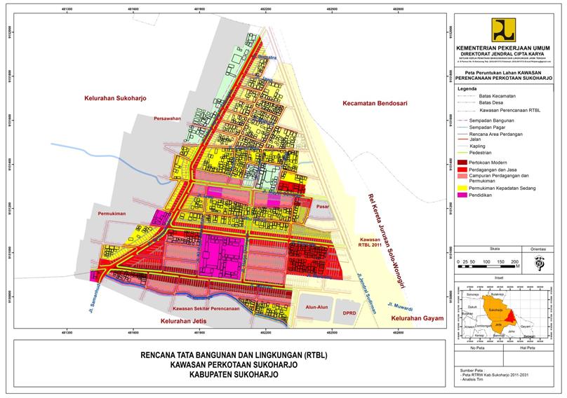 PEMBANGUNAN INFRASTRUKTUR KABUPATEN SUKOHARJO: MASTER PLAN 