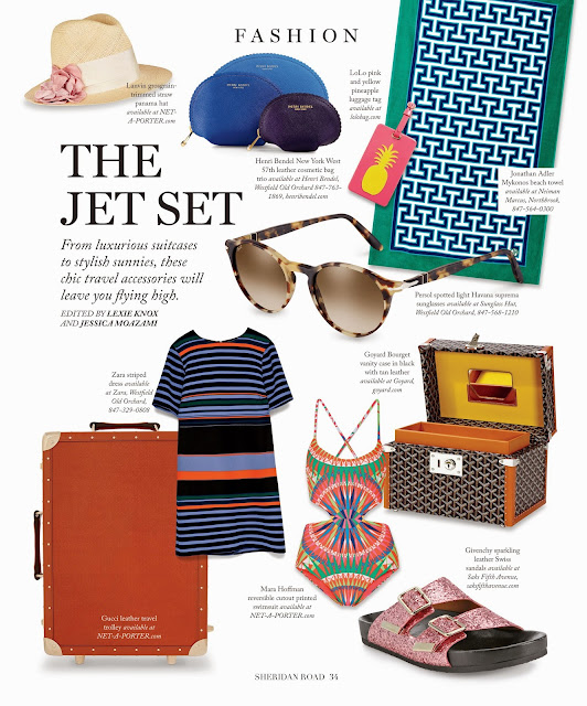 Sheridan Road Magazine, The Jet Set, From luxurious suitcases to stylish sunnies, these chic travel accessories will leave you flying high by Jessica Moazami