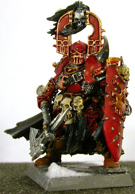 Warhammer Fantasy: Warriors of Chaos Hero with Mark of Khorne