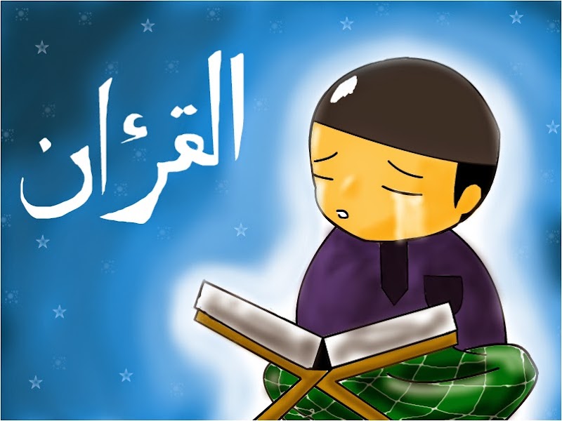 Trend Masa Kini Kartun Baca Quran, Gambar Kartun
