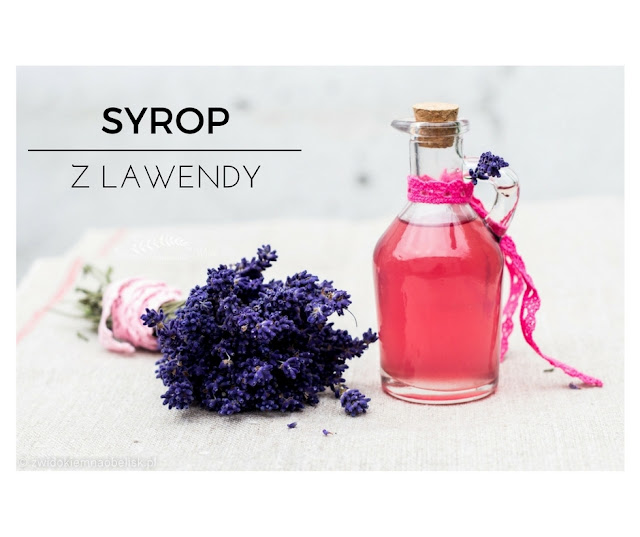 Lawenda full of love - naturalny syrop lawendowy