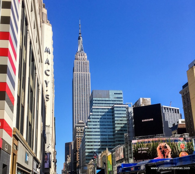 Empire State y Macy's