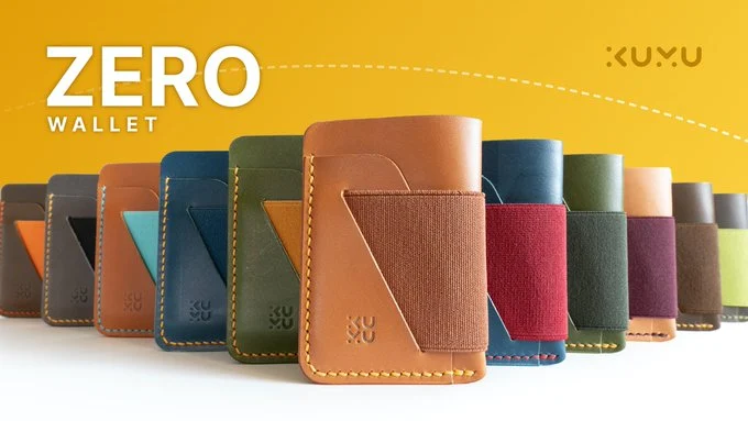 Kumu Zero: Life Beyond The Wallet The most colorful, vital and largest collection of leather wallets ever made