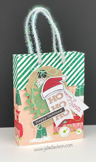 VIDEO: Small Gift Bag Template + 4 "From the North Pole" Paper Pumpkin Alternative Projects ~ www.juliedavison.com #stampinup #paperpumpkin