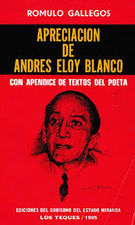 Rómulo Gallegos - Apreciación de Andrés Eloy Blanco