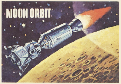 1968 Red Barn : Passport to the Moon #3 - Moon Orbit