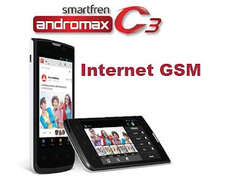 Cara Internet GSM di Andromax C3