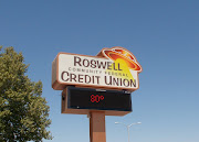 The downtown area of Roswell is full of alien stuff, particularly around the .