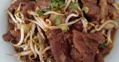 Resep Rumahan Daging Sapi Tumis Tauge