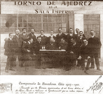 Escrito de Paluzíe en la propia Sala Imperio, 1910