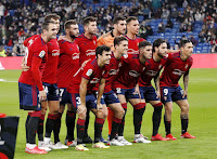 CLUB ATLÉTICO OSASUNA. Temporada 2021-22. Kike García, Lucas Torró, Jon Moncayola, David García, Sergio Herrera, Unai García. Juan Cruz, Javi Martínez, Nacho Vidal, Manu Sánchez, Chimy Ávila. REAL MADRID C. F. 0 CLUB ATLÉTICO OSASUNA 0. Miércoles, 27/10/2021, 21:30 horas. Campeonato de Liga de 1ª División, jornada 11. Madrid, estadio Santiago Bernabéu: 35.691 personas. Árbitro: César Soto Grado, La Rioja; VAR: Guillermo Cuadra Fernández. Entrenadores: Real Madrid: Carlo Ancelotti. Osasuna: Jagoba Arrasate.