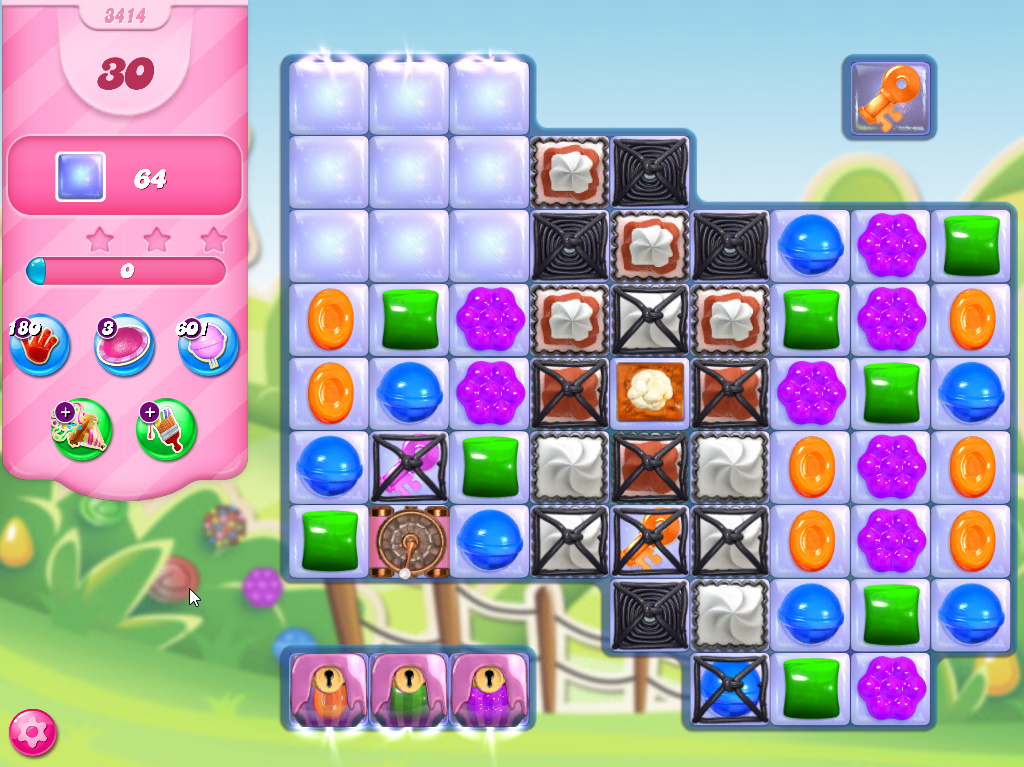 Candy Crush Saga level 3414