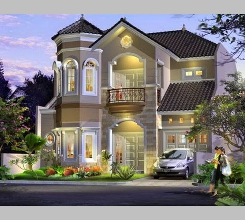  Desain  Rumah  Ala  Eropa Modern Klasik Dan Minimalis Terbaru 