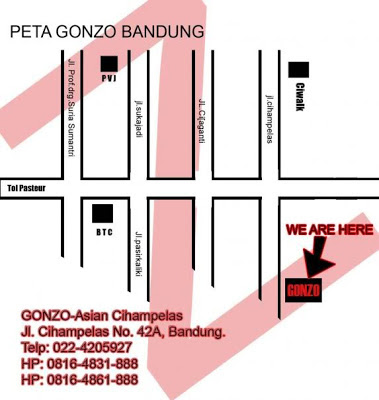 Alamat Gonzo Bandung