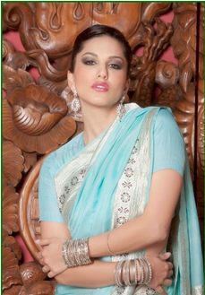 Sunny Leone photos in saree