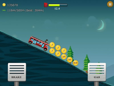 Up Hill Racing: Hill Climb Apk v1.04 (Mod Money) Terbaru