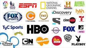 Logotipos de algunos de los canales de pago