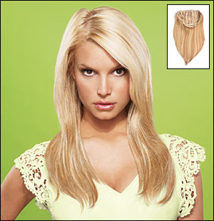Hair extensions system from Jessica Simpson 