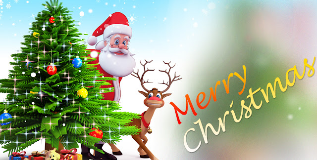 Merry Christmas And new year 2018 best 3d images wishes wallpaper