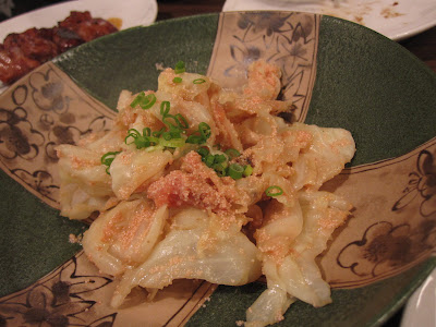 Kushigin, mentaiko cabbage