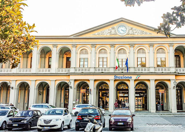 Estação Ferroviária de Lucca na Itália