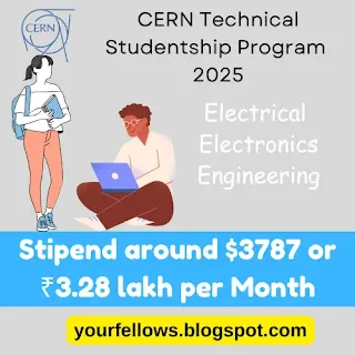 CERN Technical Studentship program 2025