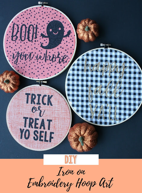 Create fun and easy DIY embroidery hoop art with Cricut EasyPress!