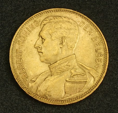 Belgium 20 Francs Gold Coin
