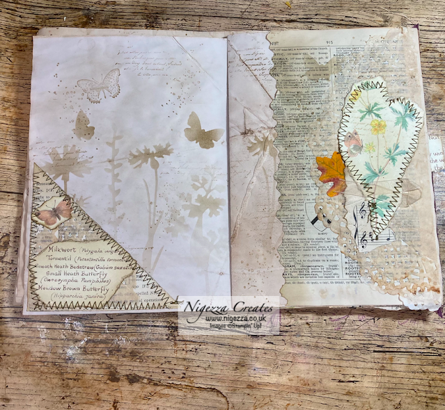 Edith Holden Junk Journal Series: Signatures & Pockets