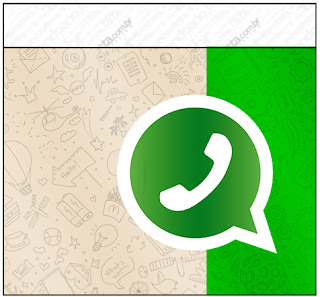 WhatsApp Free Printable Labels.