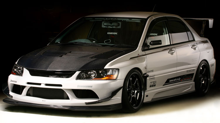 Changes to look fierce up For the EVO IX will be available in all four 