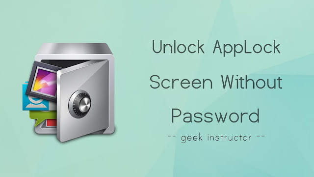 Some people used to lock certain apps on their phone to prevent them from unauthorized acc How to Bypass AppLock Screen Without Password: 5 Ways