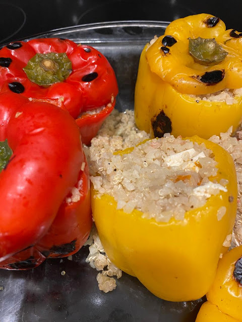 vegan stuffed peppers