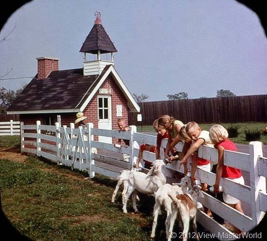 View-Master Dutch Wonderland (A634), Scene 11: The Little Red Schoolhouse