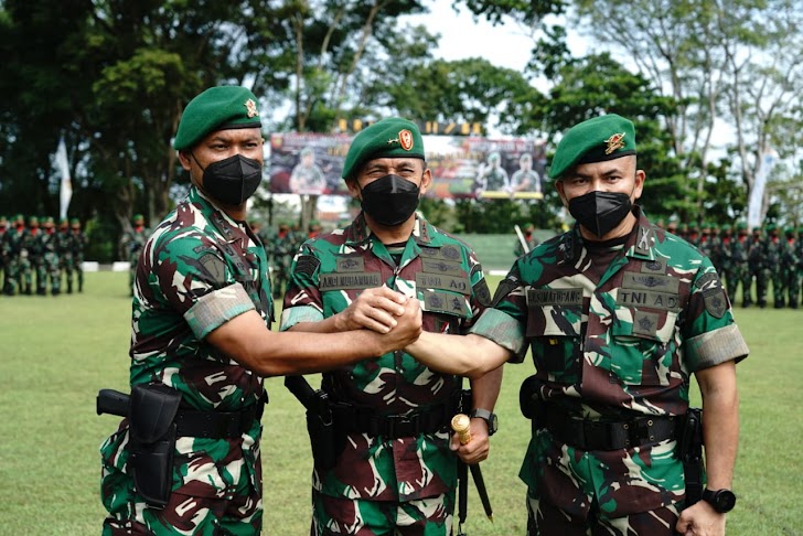 Pangdam Hasanuddin Pimpin Sertijab Danbrigif 11/Badik Sakti