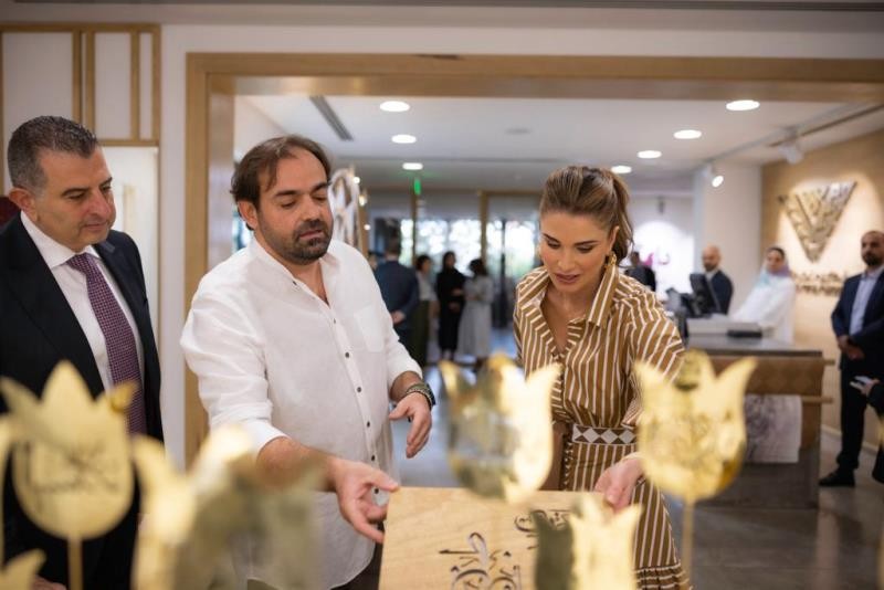 Queen Rania Launches 25th Annual Jordan River Handicrafts Exhibition