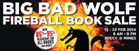 Big Bad Wolf Fireball Book Sale accepts the new BB1M 2014 vouchers
