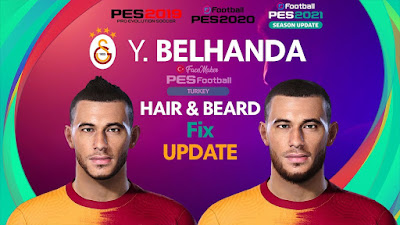 PES 2021 Faces Younès Belhanda by PES Football Turkey