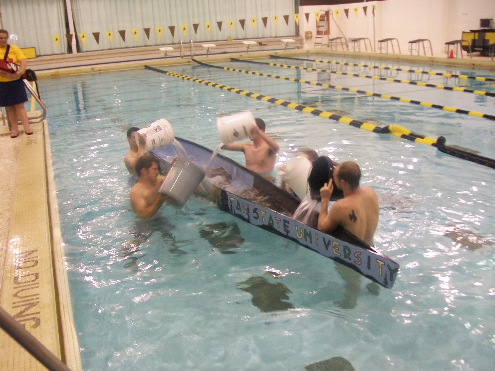 USU Concrete Canoe