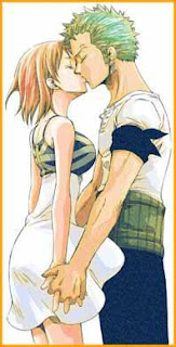 roronoa zoro kiss nami