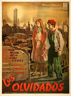 Poster Los olvidados