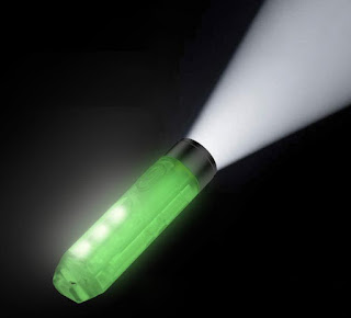 This Mini Flashlight By RovyVon Glows In The Dark So You Can Find It Easily