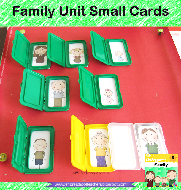 Family unit small cards