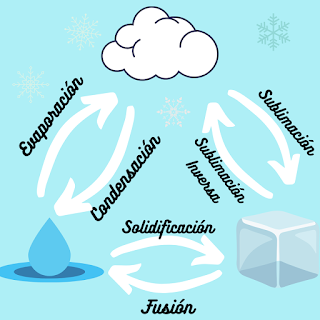 Cambio de estado. Física y química
